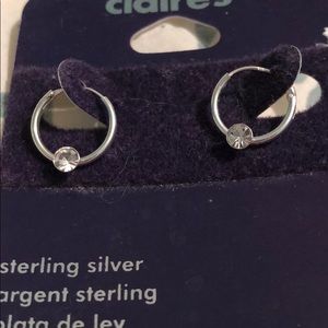 Sterling Silver hoops